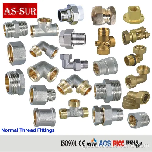 Brass Hose Fittings PPR Insert Brass Tube Fitting PVC Pipe Fitting Supplier